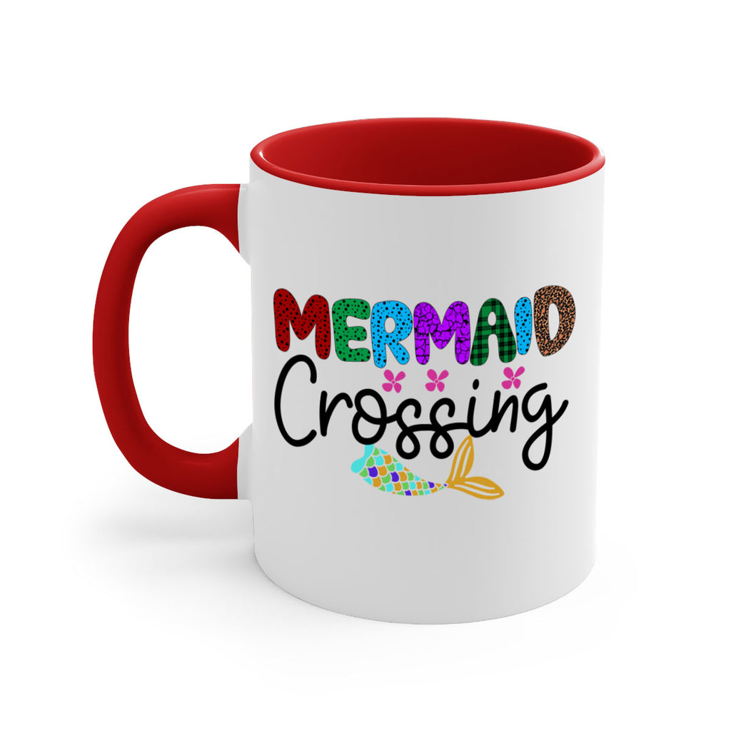 Mermaid Crossing 399#- mermaid-Mug / Coffee Cup