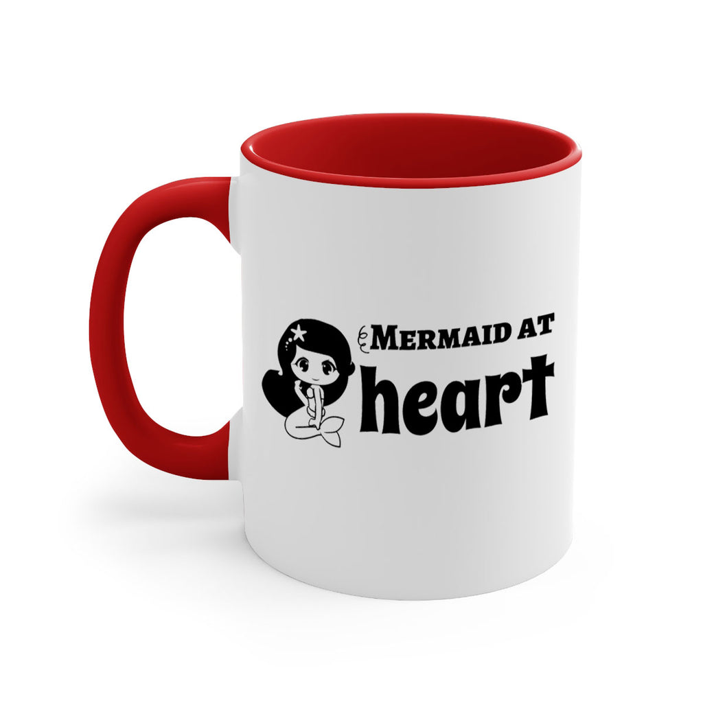 Mermaid at heart 393#- mermaid-Mug / Coffee Cup