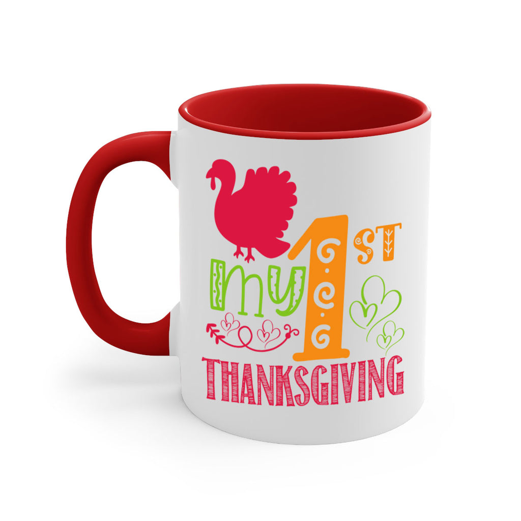 My st Thanksgiving 432#- fall-Mug / Coffee Cup