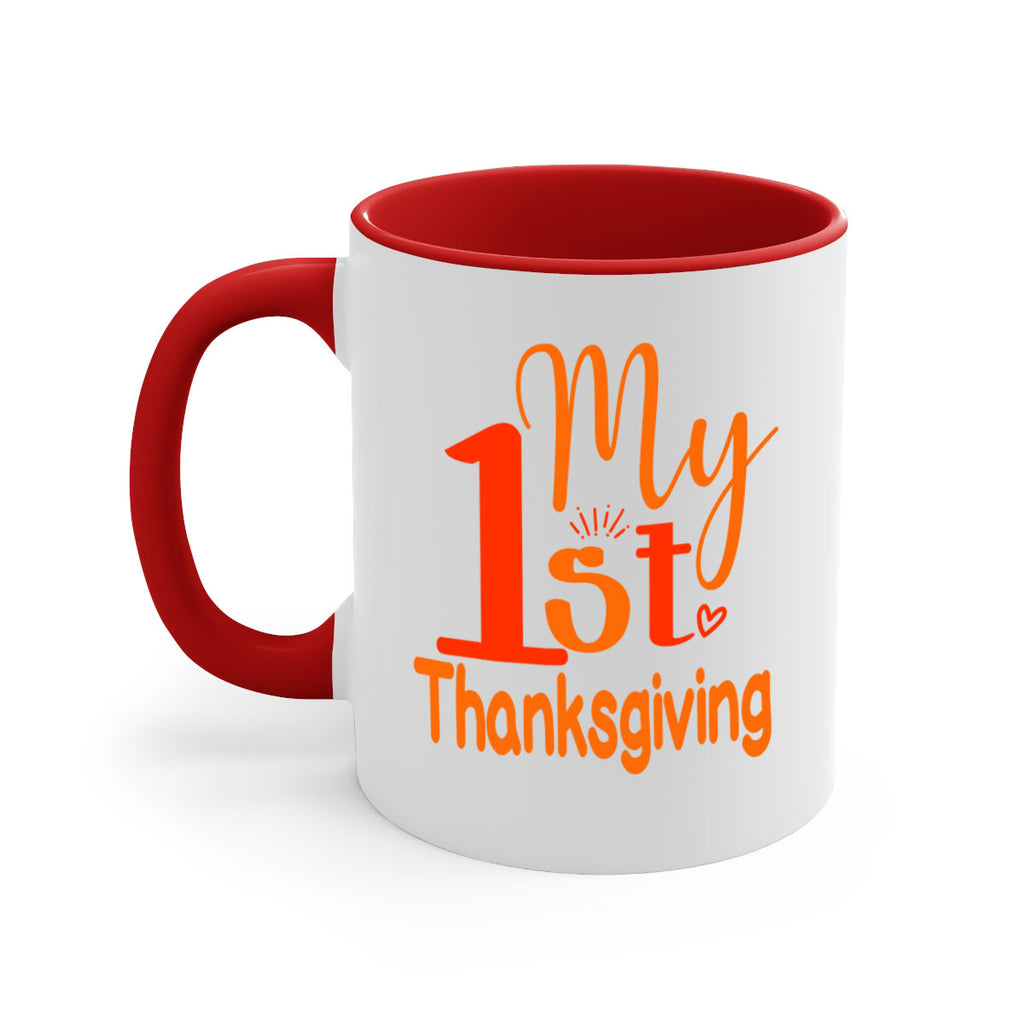My st Thanksgiving Design 431#- fall-Mug / Coffee Cup