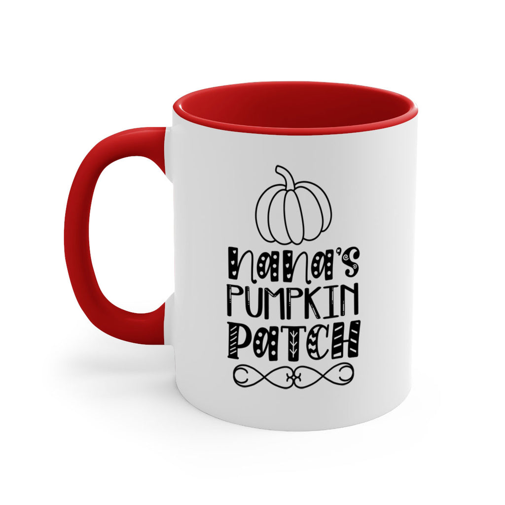 Nana s Pumpkin Patch 439#- fall-Mug / Coffee Cup
