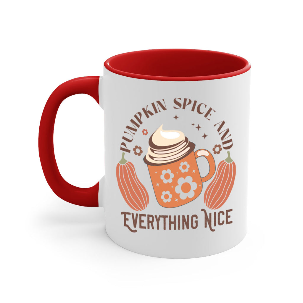 Pumpkin Spice And Everything Nice 539#- fall-Mug / Coffee Cup
