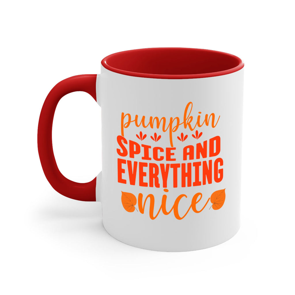 Pumpkin Spice And Everything Nice Design 535#- fall-Mug / Coffee Cup