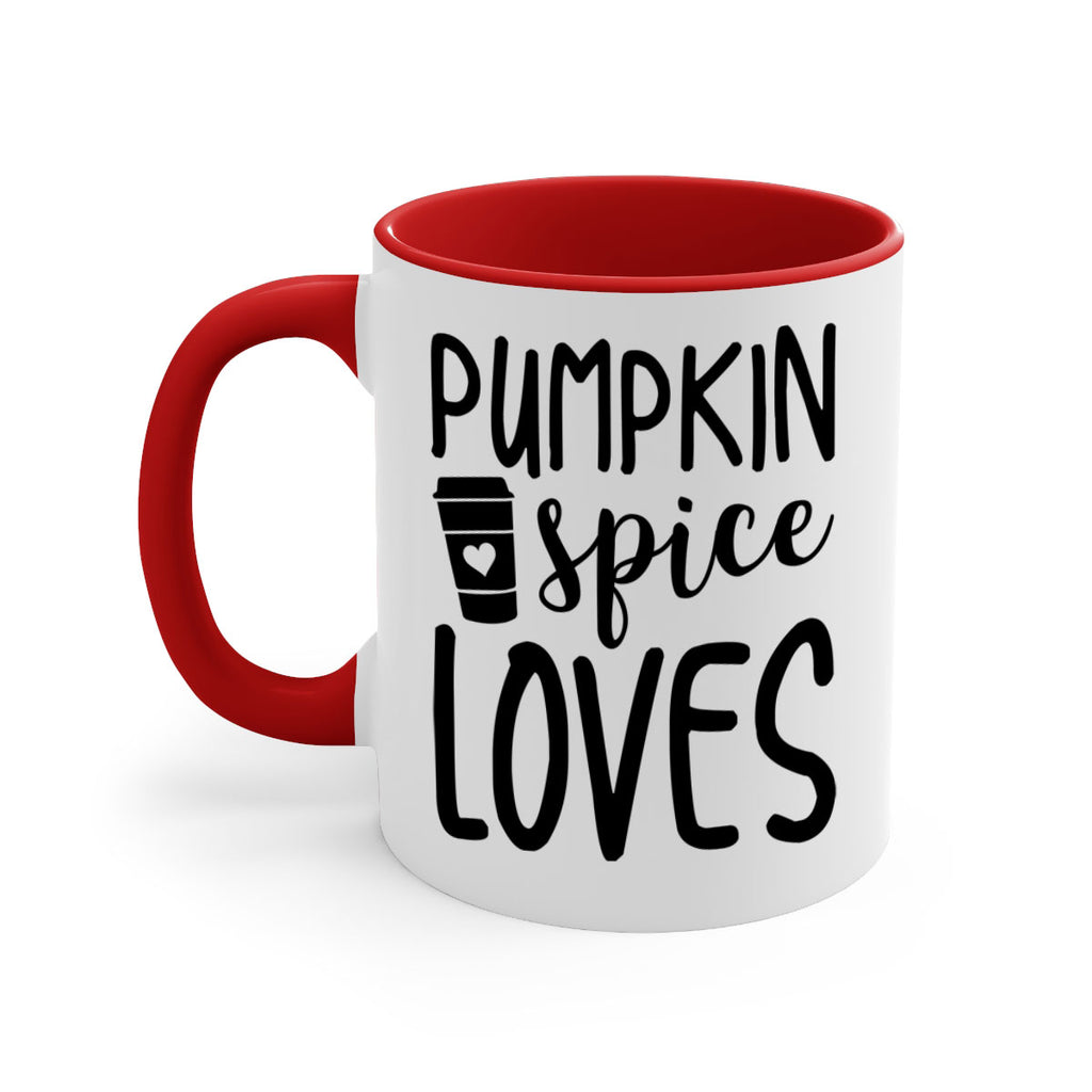 Pumpkin Spice Loves 555#- fall-Mug / Coffee Cup
