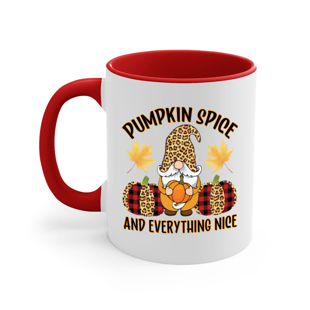 Pumpkin Spice and Everything Nice 534#- fall-Mug / Coffee Cup