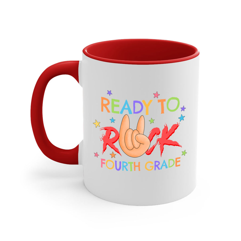 Ready to Rock 4th Grade 22#- 4th grade-Mug / Coffee Cup