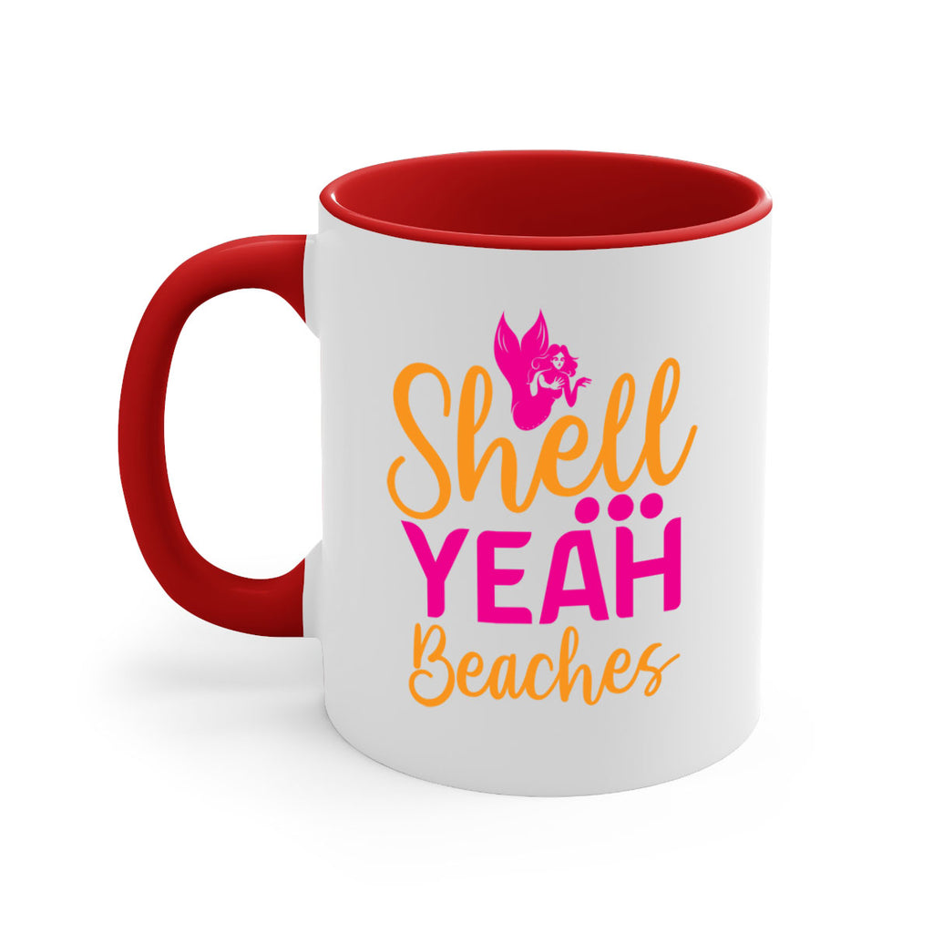 Shell Yeah Beaches 586#- mermaid-Mug / Coffee Cup