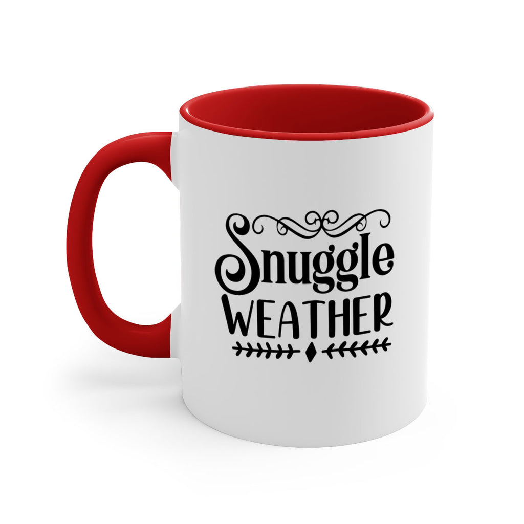 Snuggle Weather 387#- winter-Mug / Coffee Cup