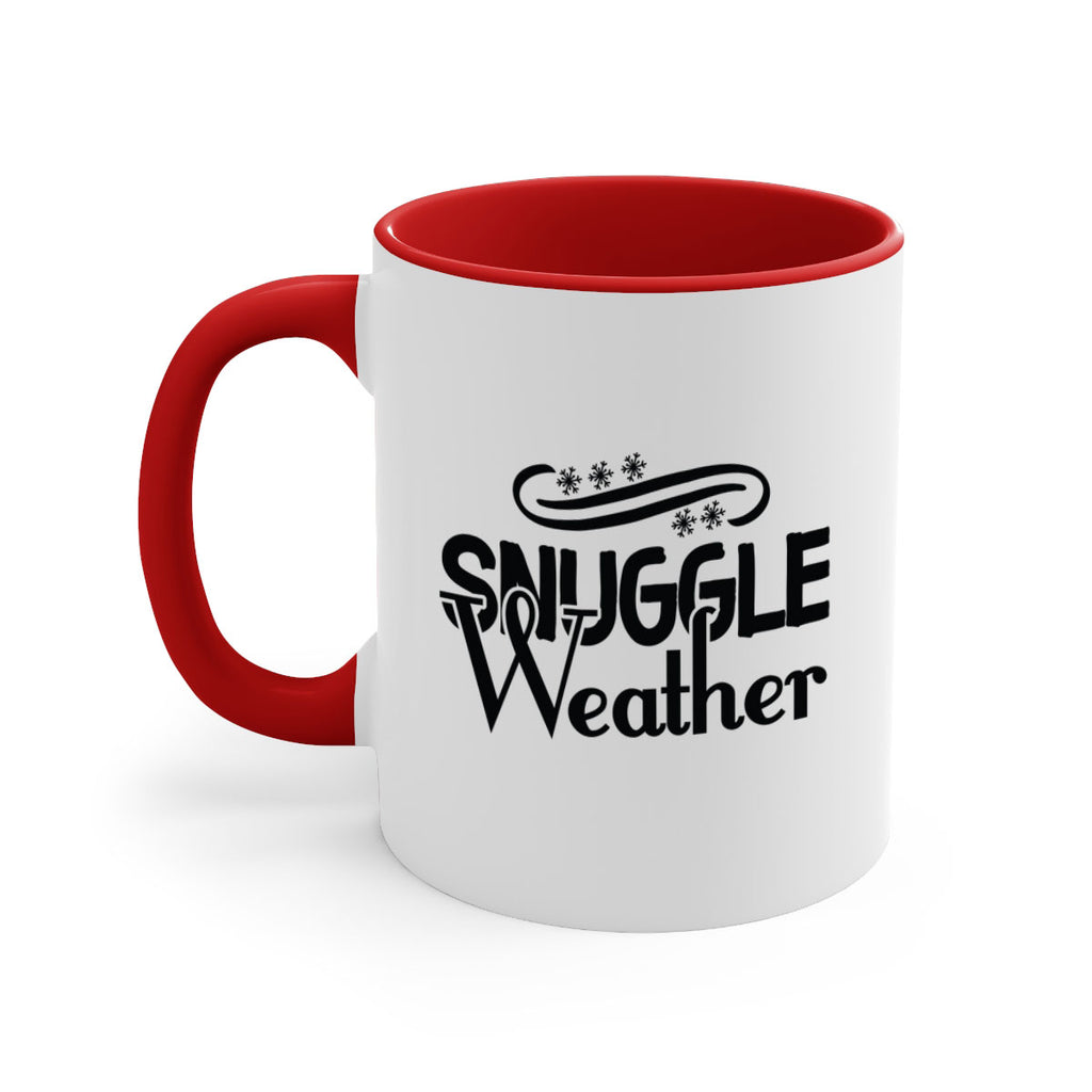 Snuggle Weather 388#- winter-Mug / Coffee Cup