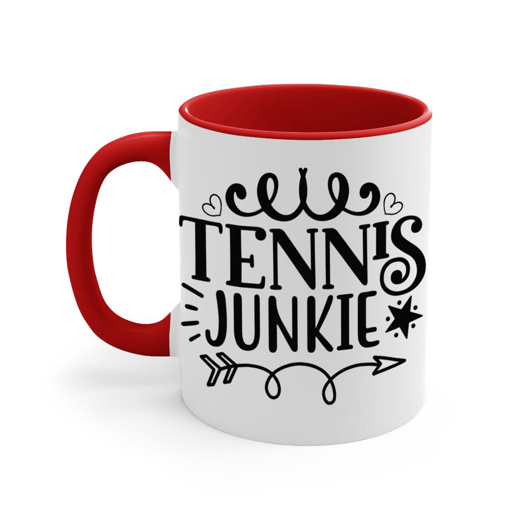 Tennis junkie 266#- tennis-Mug / Coffee Cup