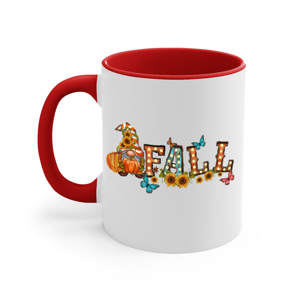 VintageFallGnome 626#- fall-Mug / Coffee Cup