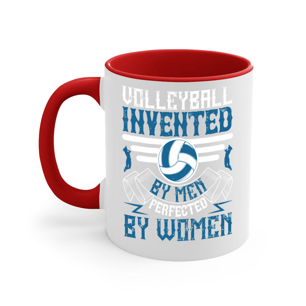 Volleyball invented by men perfected by women Style 118#- volleyball-Mug / Coffee Cup