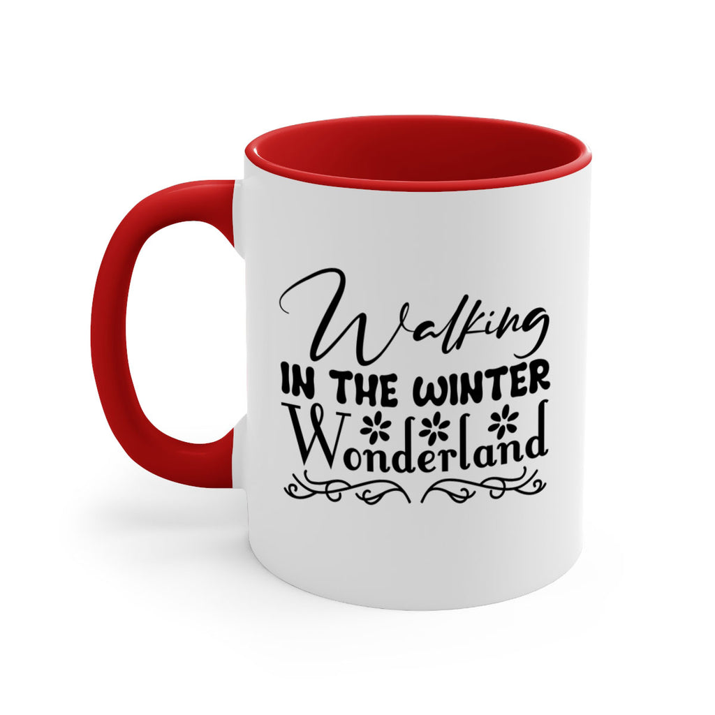 Walking in the winter wonderland 442#- winter-Mug / Coffee Cup