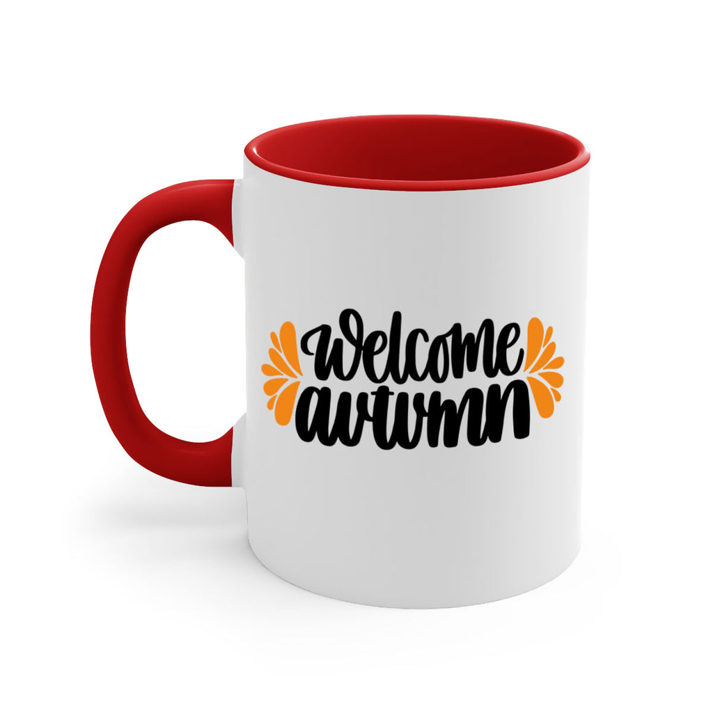 Welcome Autumn 513#- fall-Mug / Coffee Cup