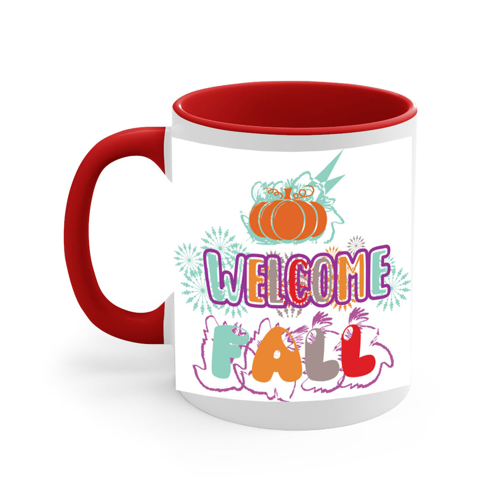 WelcomeFalldesign 638#- fall-Mug / Coffee Cup