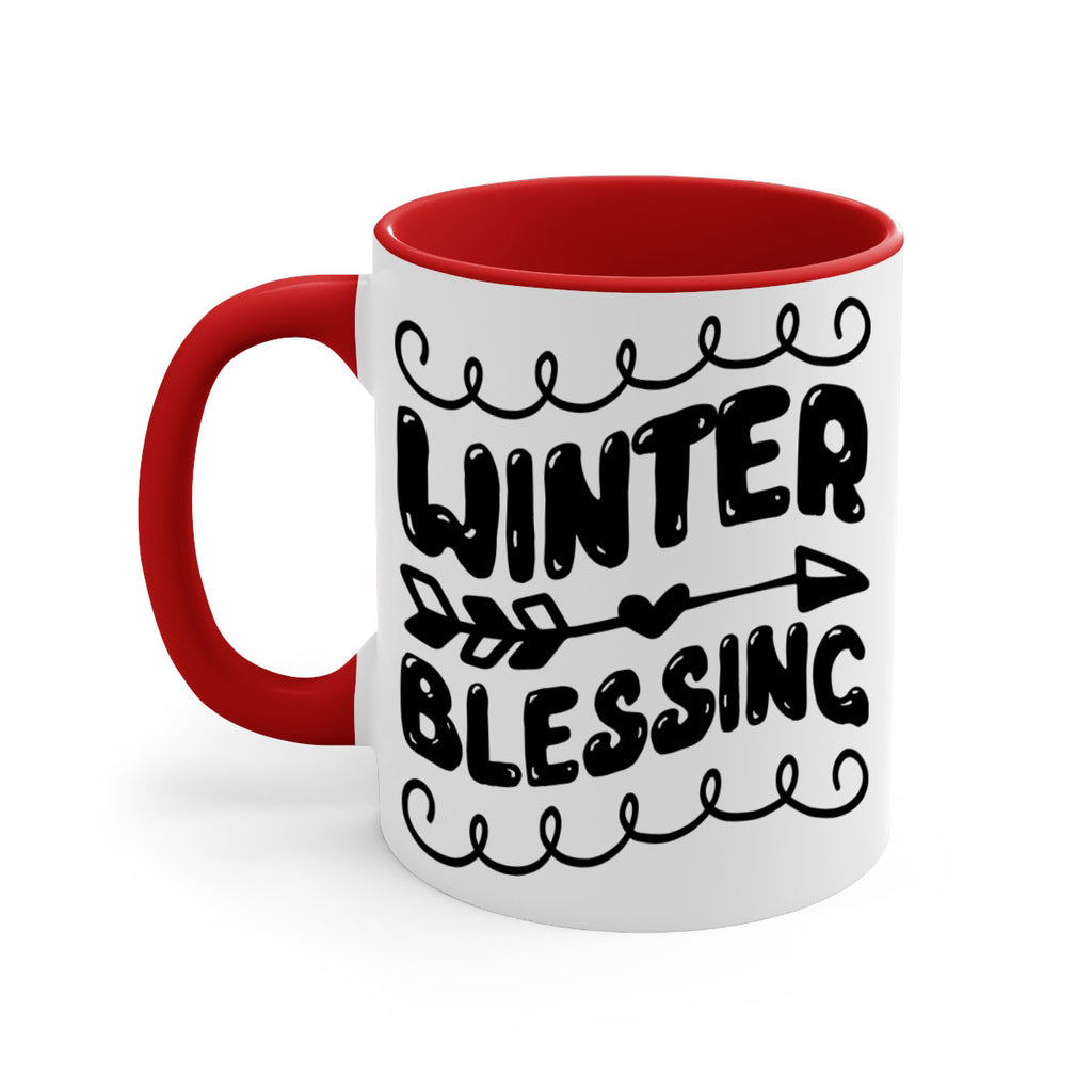 Winter Blessing 545#- winter-Mug / Coffee Cup