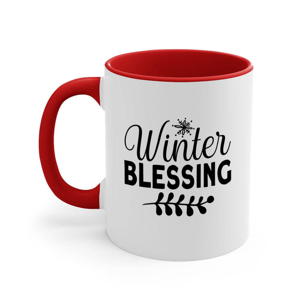 Winter Blessing488#- winter-Mug / Coffee Cup