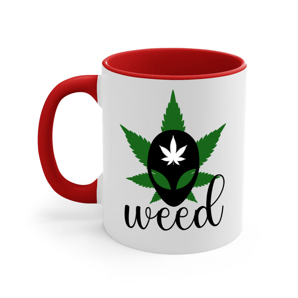 alien weed 12#- marijuana-Mug / Coffee Cup