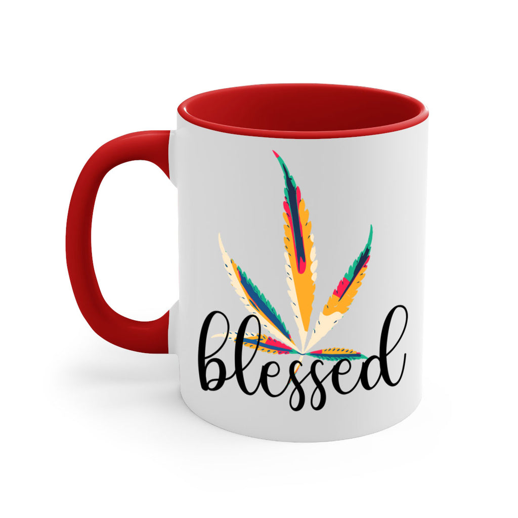 blessed colorful 19#- marijuana-Mug / Coffee Cup