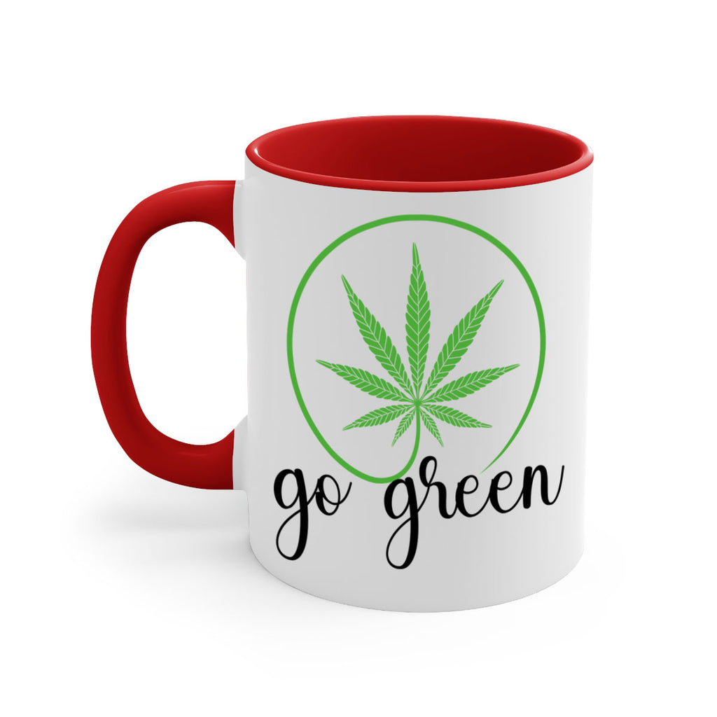 go green cannabis 92#- marijuana-Mug / Coffee Cup