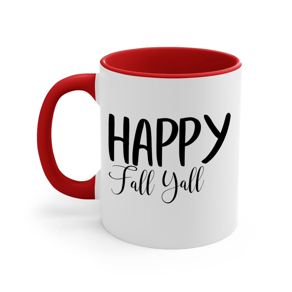 happy fall yall 230#- fall-Mug / Coffee Cup