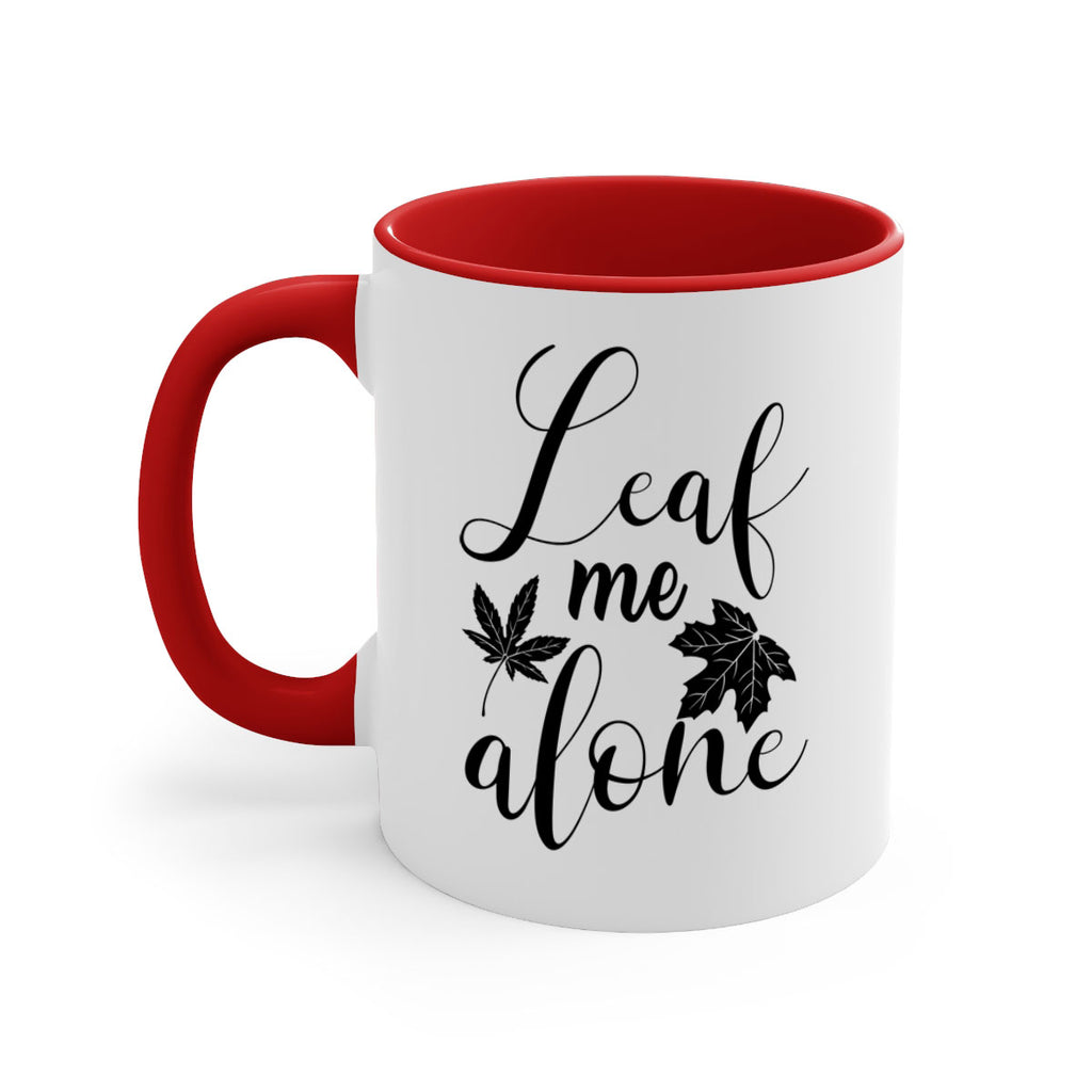 leaf me alone 387#- fall-Mug / Coffee Cup