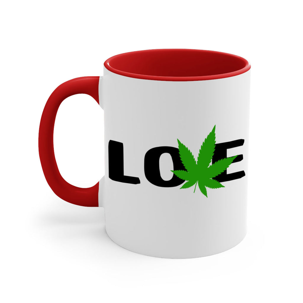 love cannabis 190#- marijuana-Mug / Coffee Cup