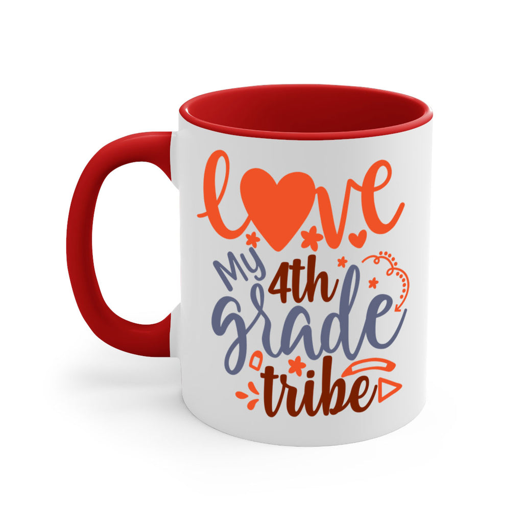 love my 4th grade tribe 10#- 4th grade-Mug / Coffee Cup