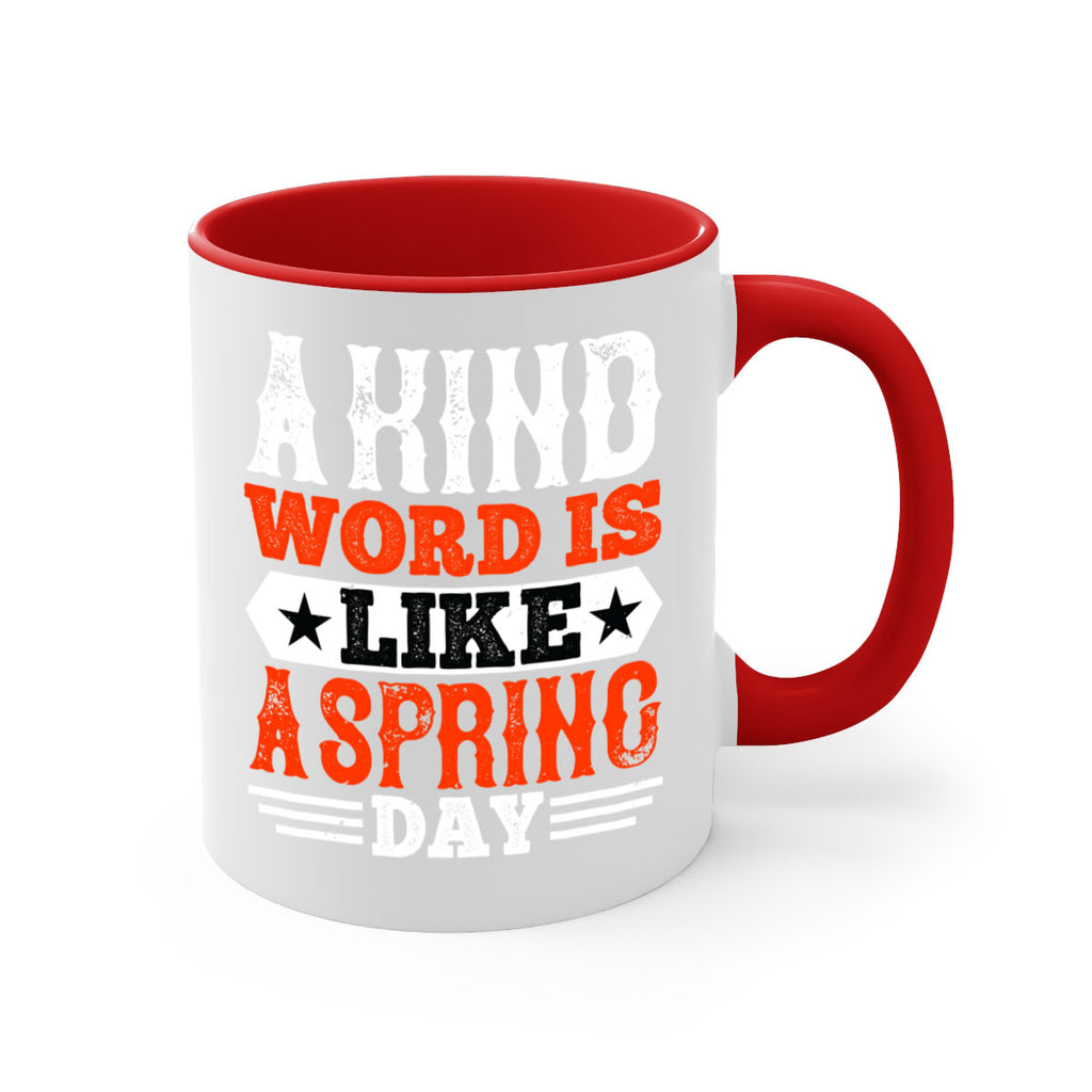 A kind word is like a spring day 2361#- basketball-Mug / Coffee Cup
