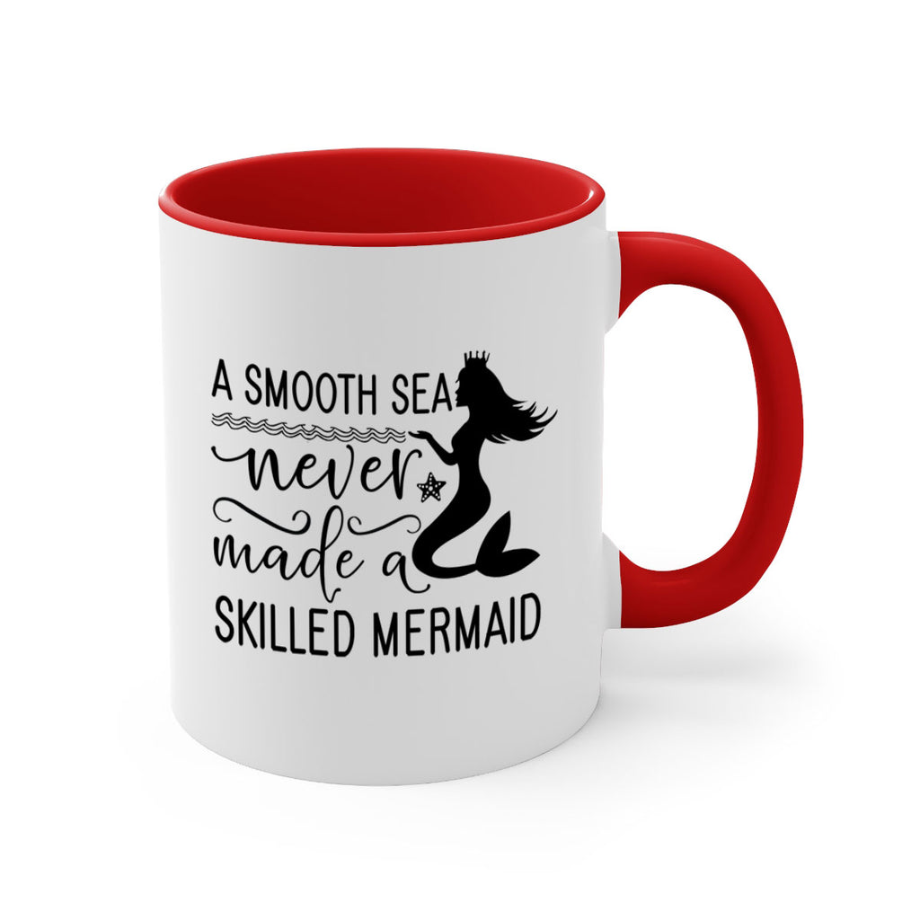 A smooth sea never made 12#- mermaid-Mug / Coffee Cup