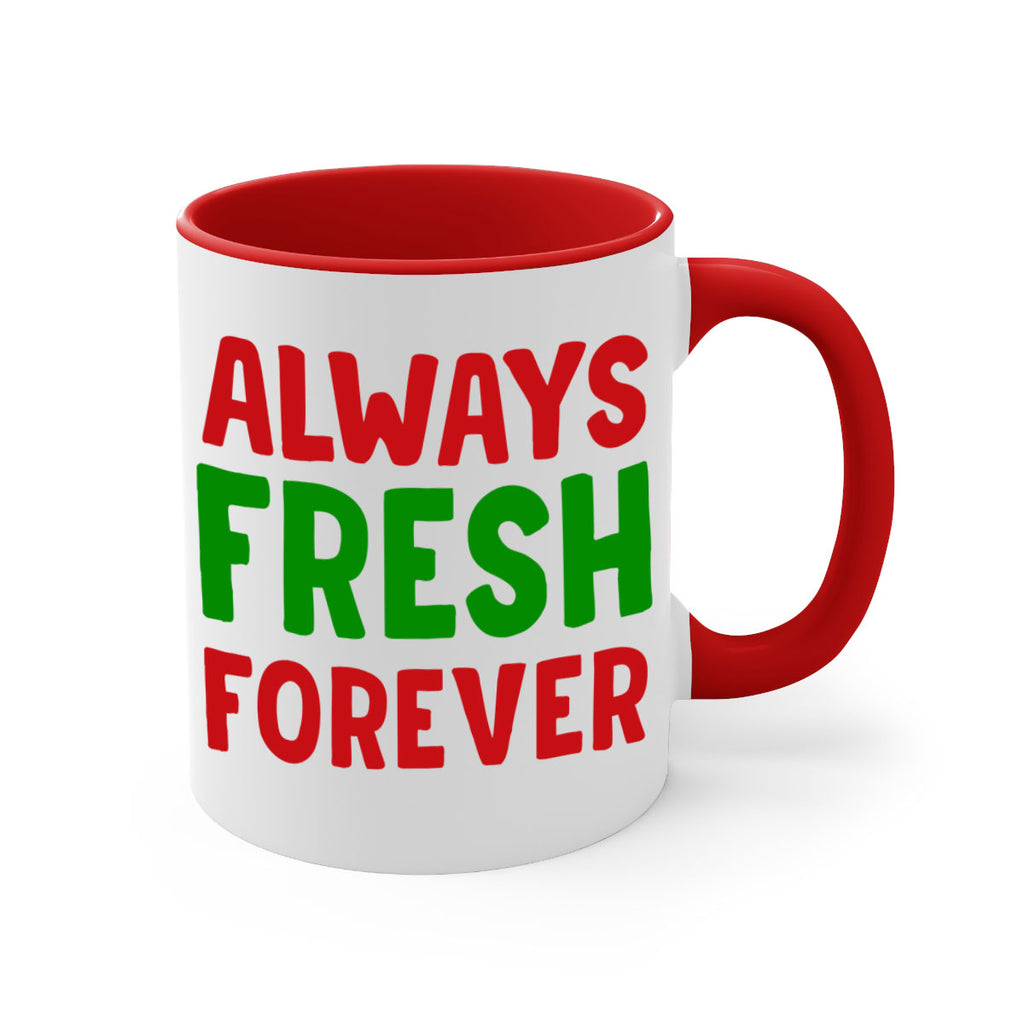 Always Fresh Forever 11#- winter-Mug / Coffee Cup