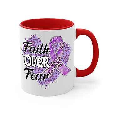 AlzheimerS Awareness Faith Over Fear 13#- alzheimers-Mug / Coffee Cup