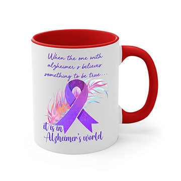 AlzheimerS Awareness Purple Ribbon 17#- alzheimers-Mug / Coffee Cup