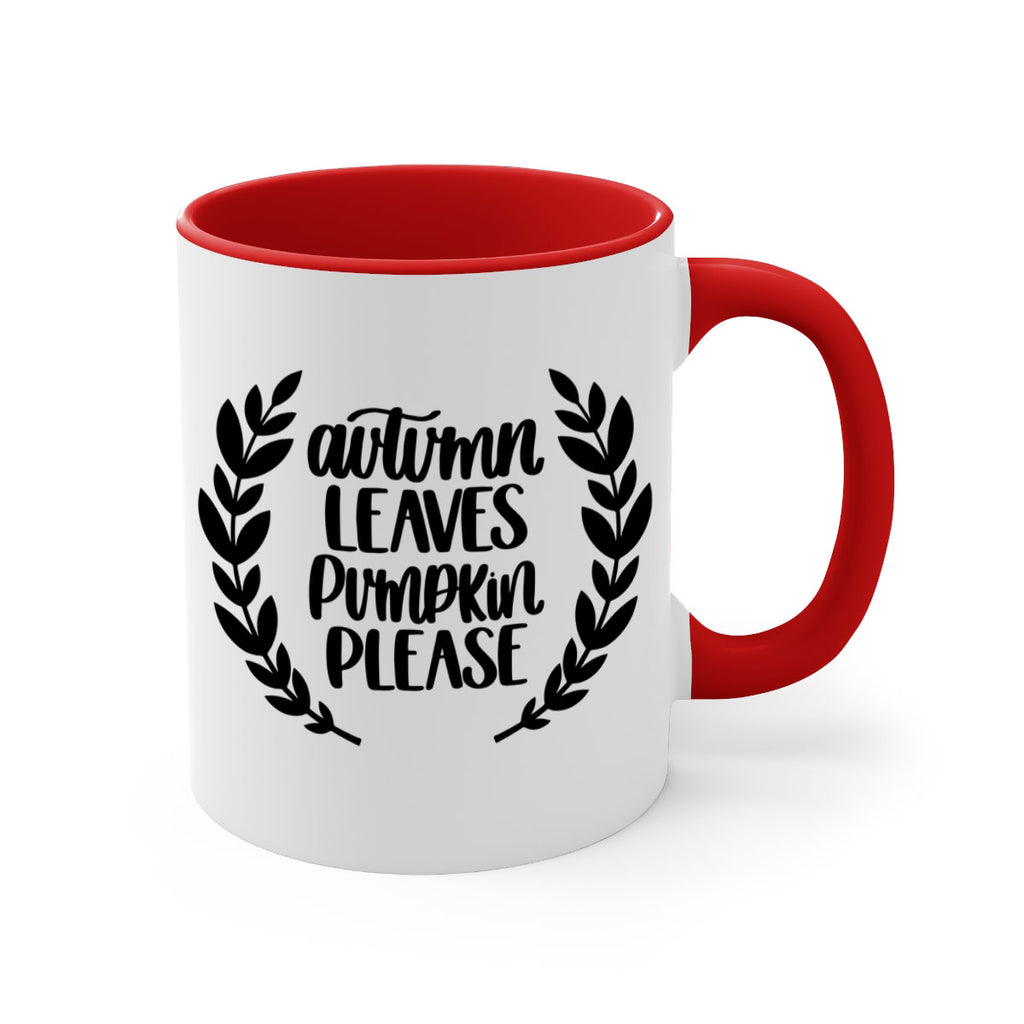 Autumn Leaves Pumpkin Please 476#- fall-Mug / Coffee Cup