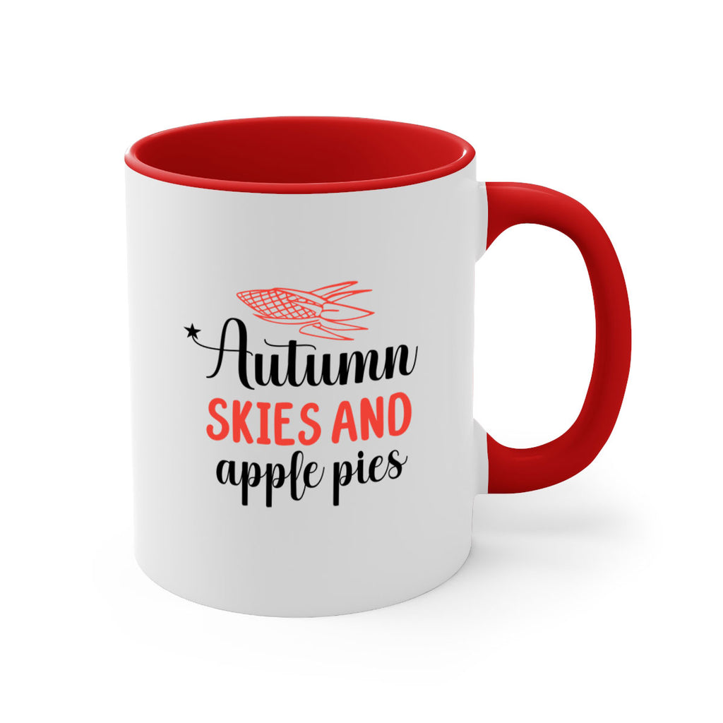 Autumn skies and apple pies 29#- fall-Mug / Coffee Cup