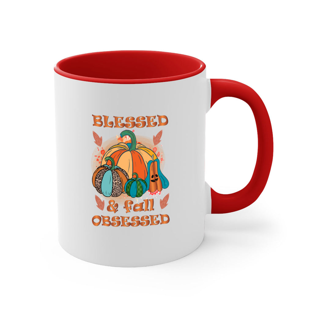 Blessed Fall Obsessed 49#- fall-Mug / Coffee Cup
