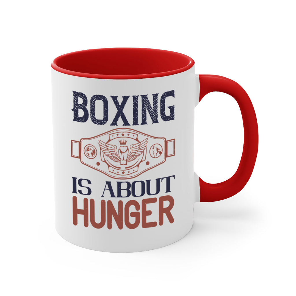 Boxing is about hunger 1669#- boxing-Mug / Coffee Cup