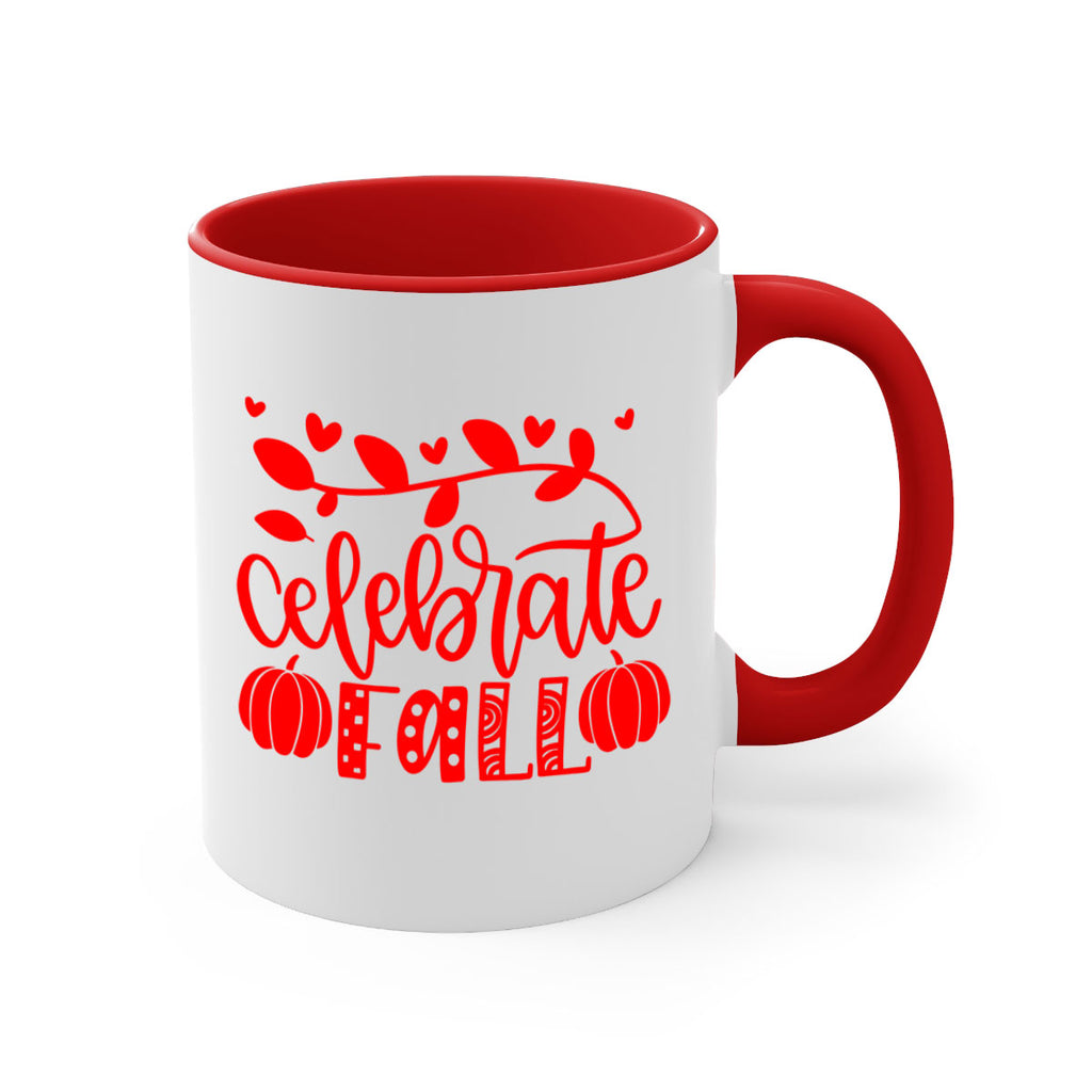 Celebrate Fall 59#- fall-Mug / Coffee Cup