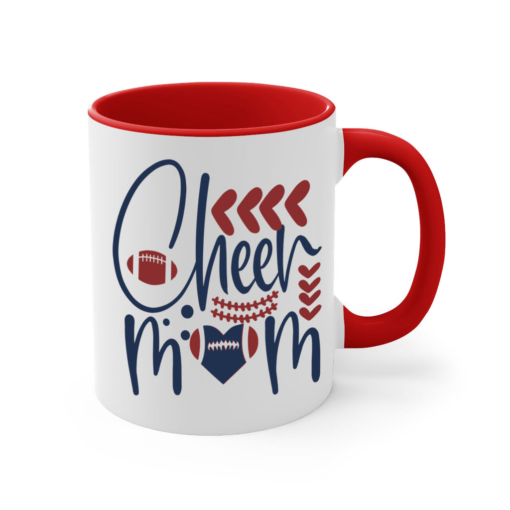 Cheer mom 1558#- football-Mug / Coffee Cup