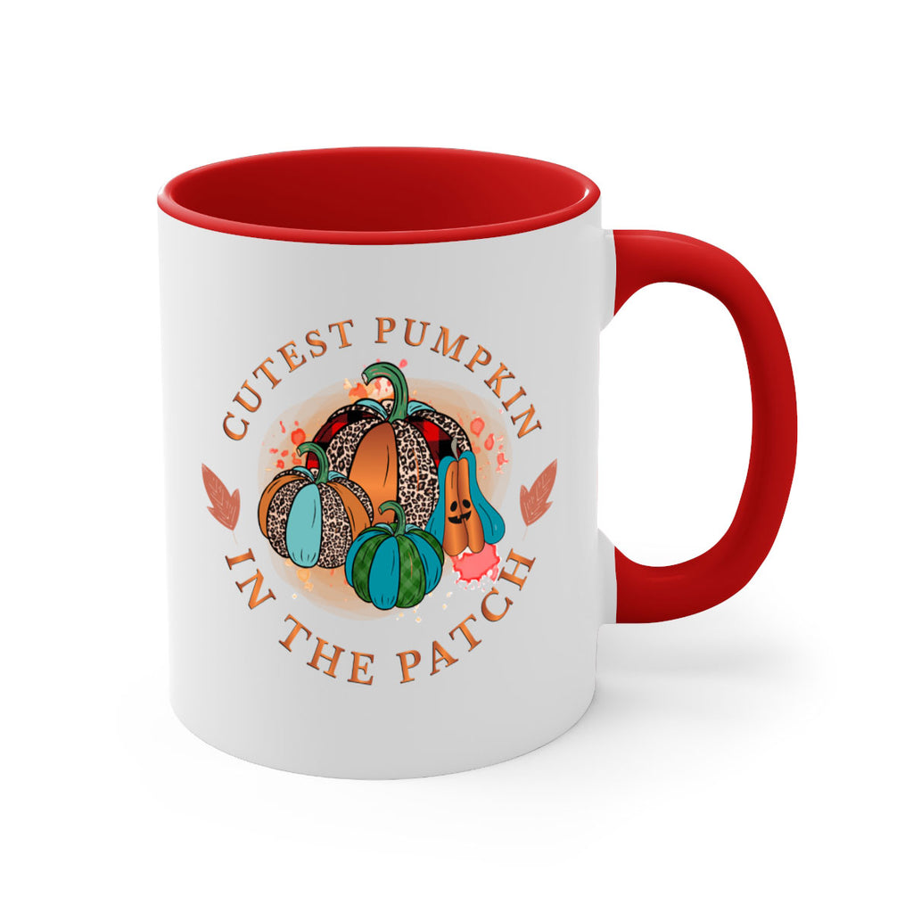 Cutest Pumpkin in the Patch 65#- fall-Mug / Coffee Cup