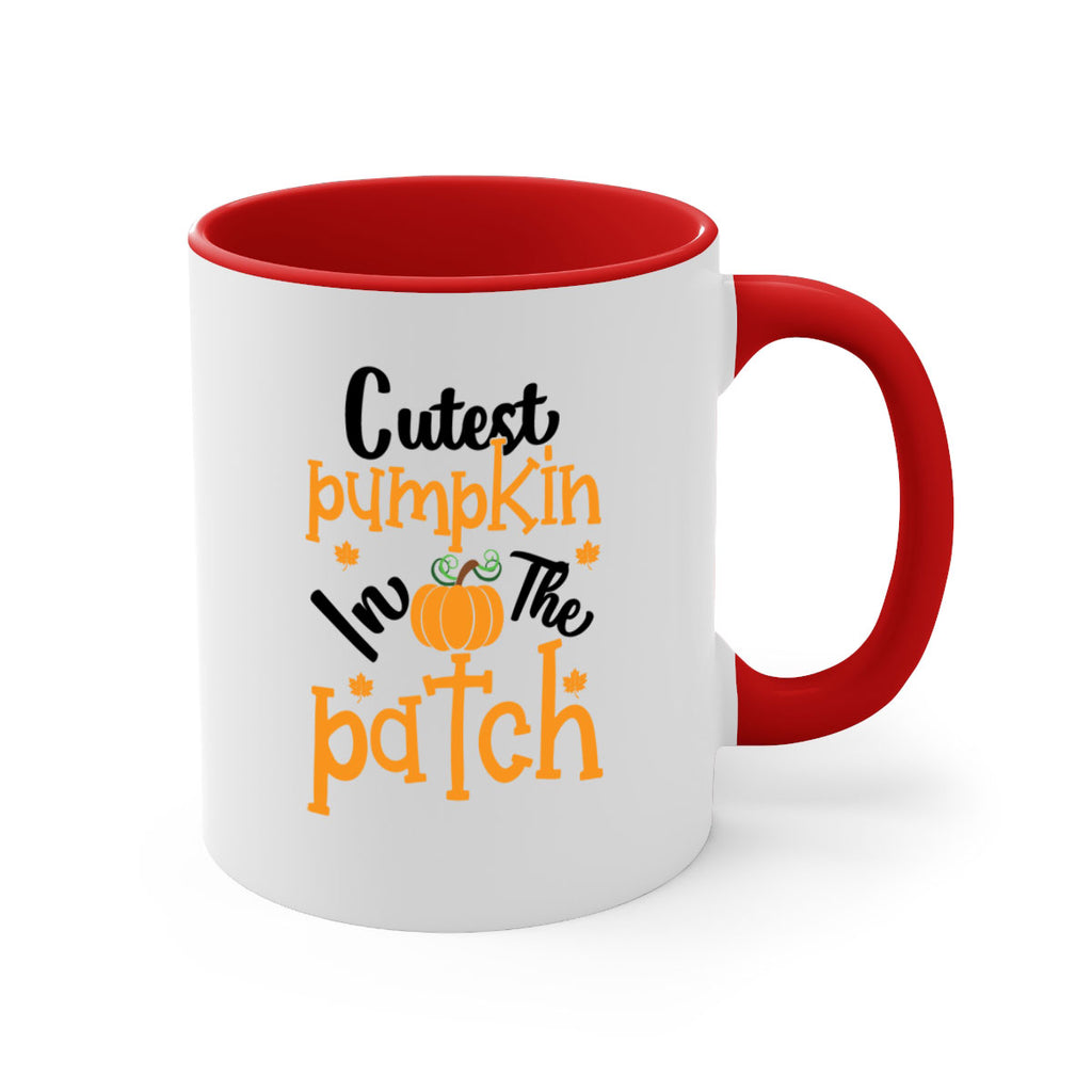 Cutestpumpkininthepatch 66#- fall-Mug / Coffee Cup