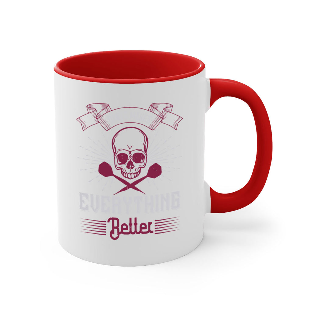 Darts Makes Everything Better 2331#- darts-Mug / Coffee Cup