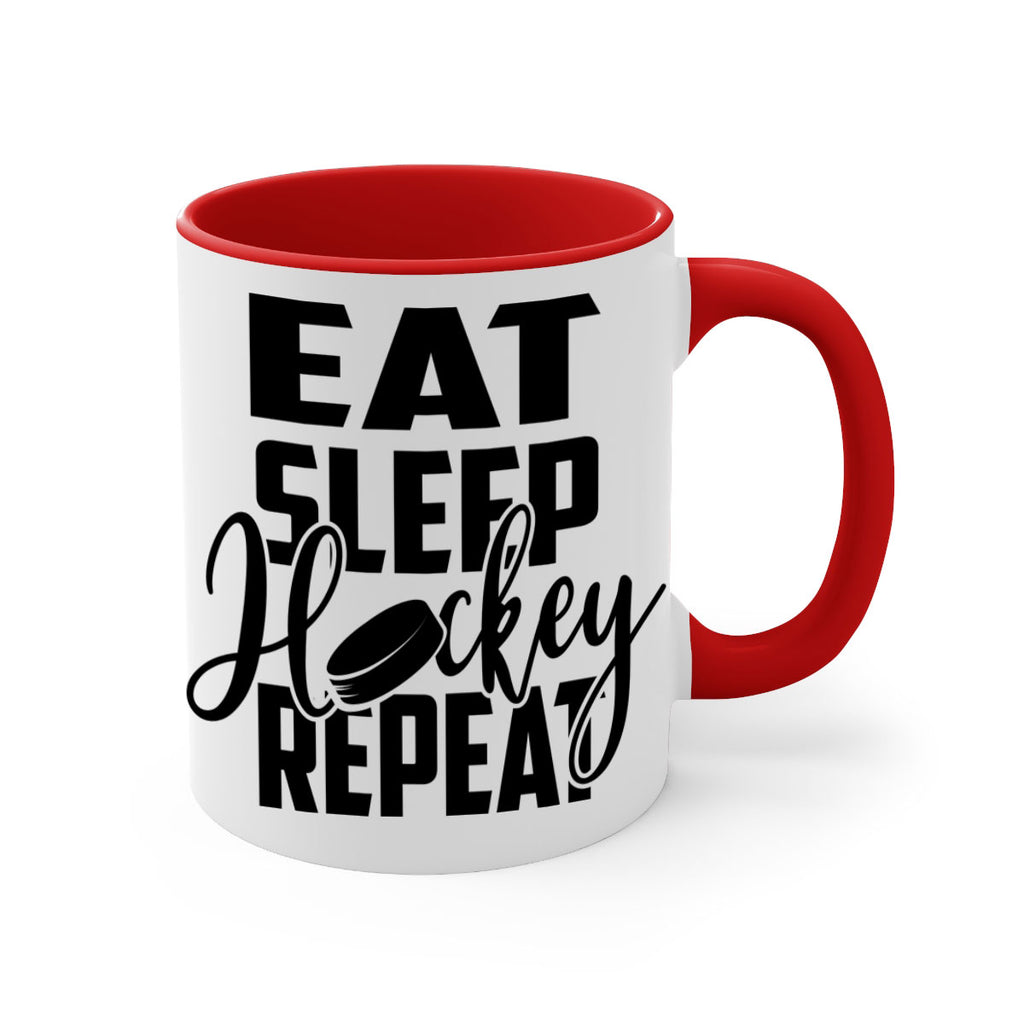 Eat Sleep Hockey Repeat 1311#- hockey-Mug / Coffee Cup