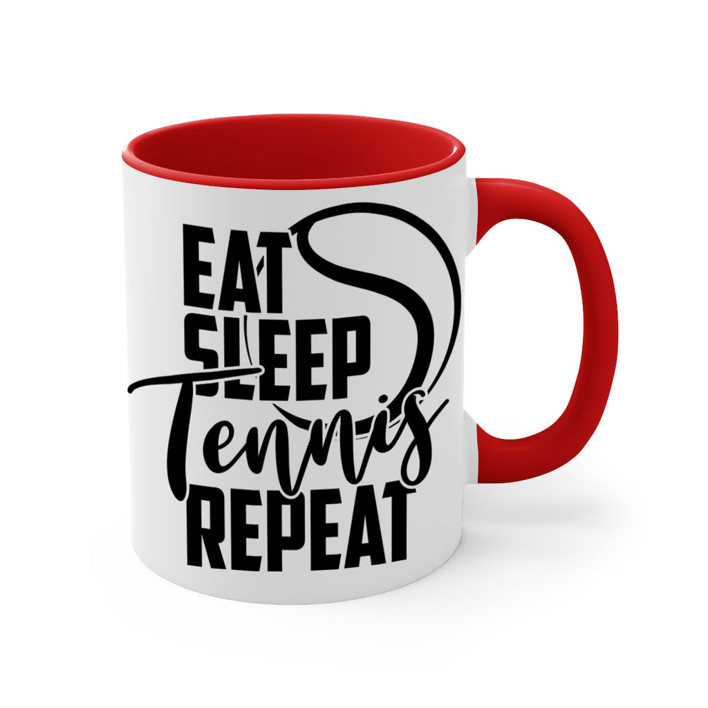 Eat Sleep Tennis Repeat 1292#- tennis-Mug / Coffee Cup