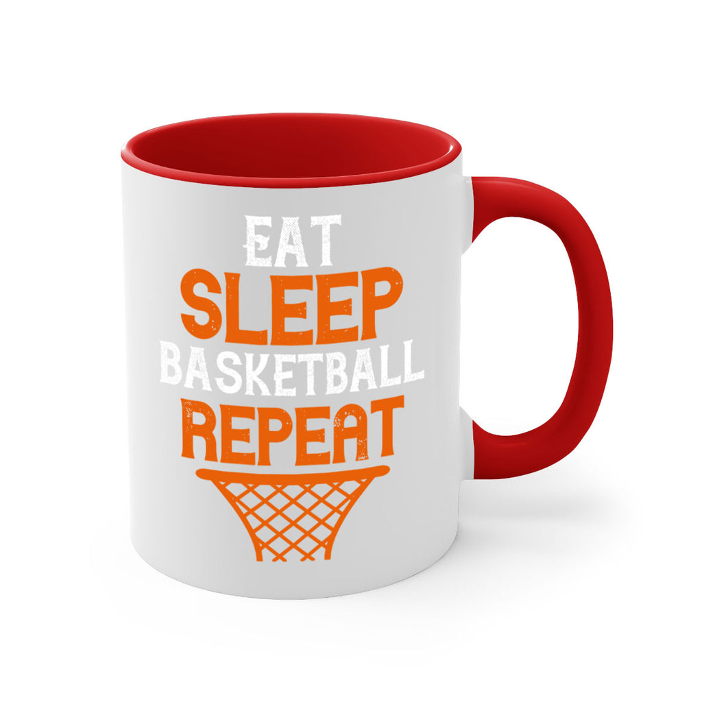 Eat more sleep basketball repeat 2351#- basketball-Mug / Coffee Cup