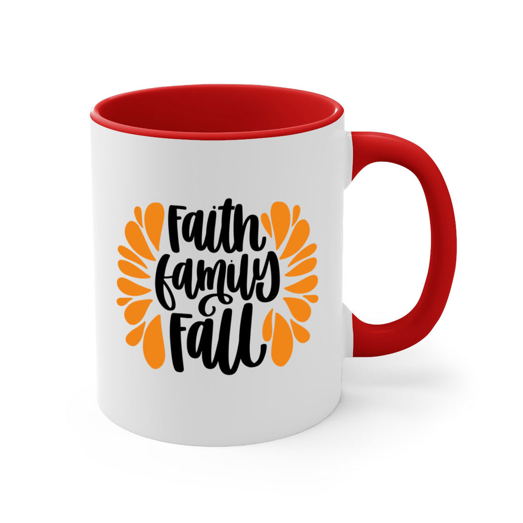 Faith Family Fall 481#- fall-Mug / Coffee Cup