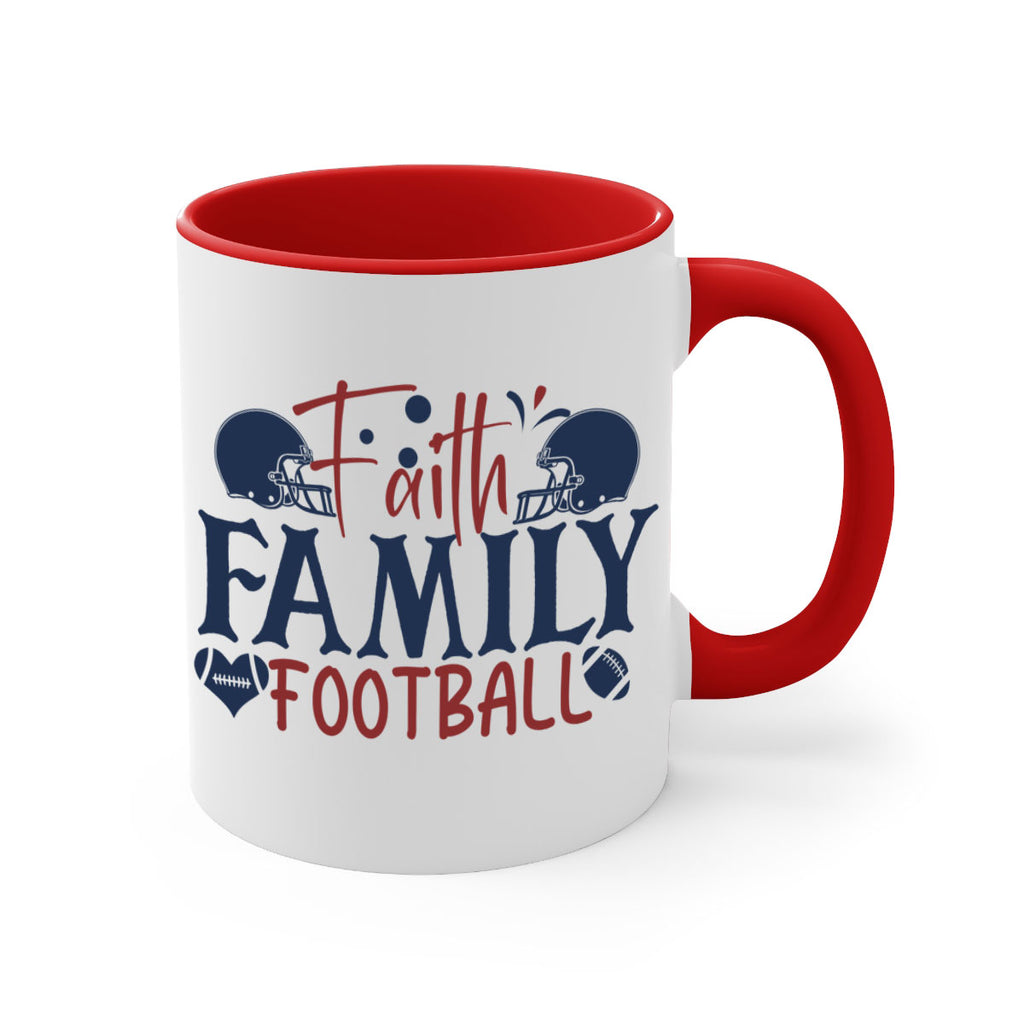 Faith family football 1546#- football-Mug / Coffee Cup