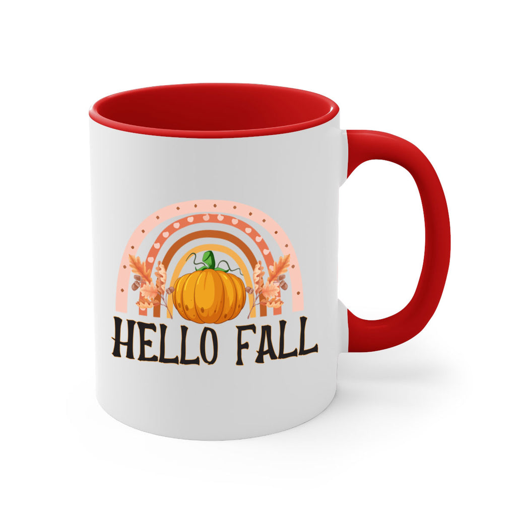 Fall Boho Rainbow 91#- fall-Mug / Coffee Cup