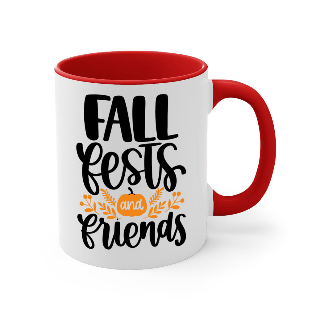 Fall Fests And Friends 484#- fall-Mug / Coffee Cup