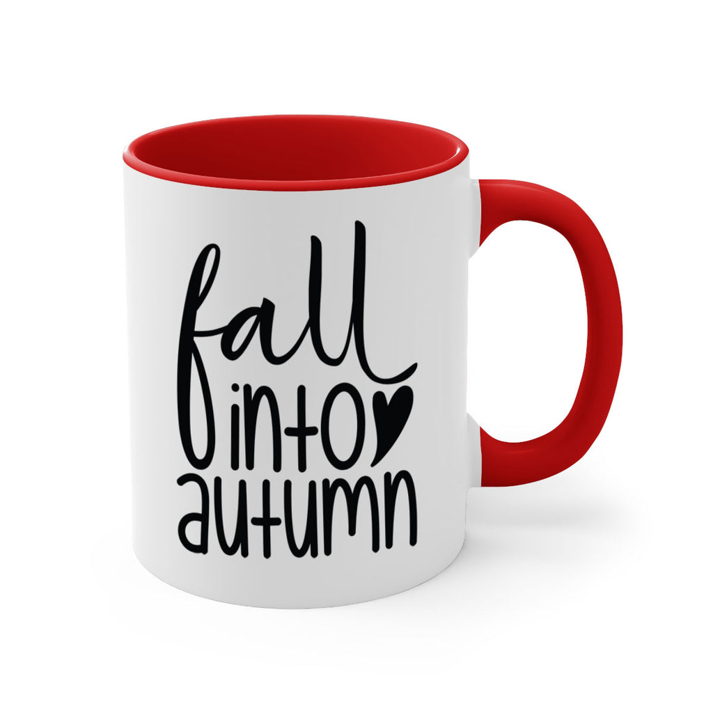 Fall Into Autumn 106#- fall-Mug / Coffee Cup